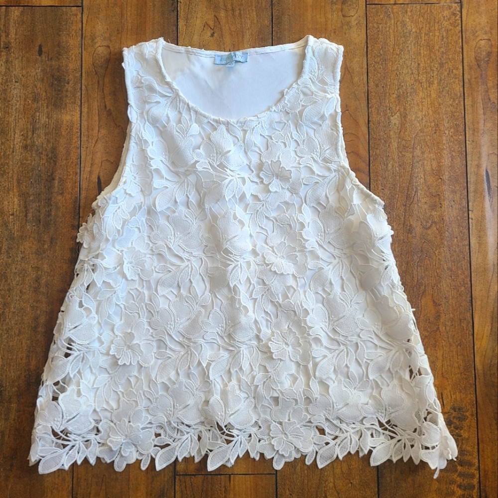 Flower Lace Blouse